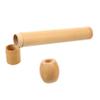 Alipis Travel Essentials Bamboo Toothbrush Holder Bamboo Toothbrush Storage Rack view 1