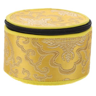 TOGEVAL Singing Bowl Accessories Tibetan Bowl Holder Case Auspicious Cloud Pattern for Meditation