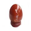 Afucats Natural Carnelian 50 * 35mm Egg-Shape Meditation Chakra and Indoor Decorative Balancing Gemstone and Crystals Figurines Kit, for Reiki Healers and Yoga Practioner view 3