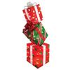 3 ft. LED Stacking Gift Boxes Porch Decor for Christmas view 1