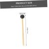 BESPORTBLE 1 Set Tuning Fork with Hammer for Relief Chakra Healing Yoga Meditation and Energy Work Durable Sound Therapy Instruments view 2