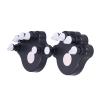 2Pcs Piano Finger, Trainers ABS Silicone Hand Correctors Ers and Grip Exercisers Orthotic Tools for Strength TrainingBlack Exerciser GTH Ing (Black) view 4