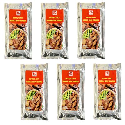 AquaNation Listing For A.C. Products Instant Spicy Noodle Soup Powder [] 8oz (230g) Authentic Thai Boat Noodle Seasoning Quick & Easy Preparation Bold Flavor Imported from Thailand (6, Instant Spicy Noodle Soup Po