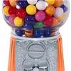 11 in. Tall Antique Style Gumball Machine Pumpkin Orange view 1