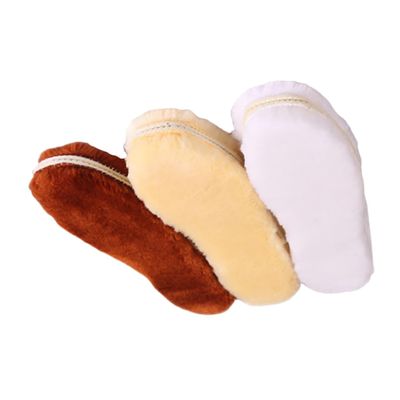 FONDOTIN Thick Winter Insoles 3-Pair Set Plush Warm Shoe Pads Foot Care Cushioning Insoles for Sports and Daily Use Random Color