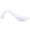 0.5oz Mini Clear Presentation Plastic Spoon Disposable Presentation Utensil for Appetizers Desserts Samples Catering Events Buffet Parties (60) view 1