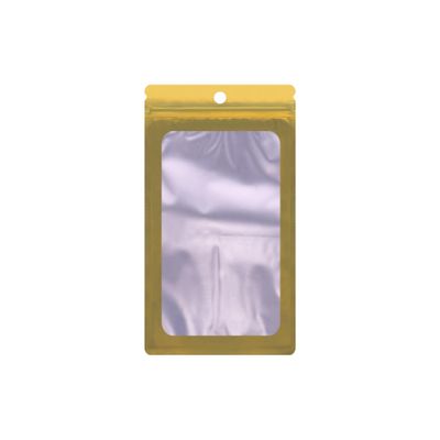 200PCS Resealable Bags with Clear Window,WINCUR Food Storage Smell Proof Resealable Holographic Bags for Small Business,Freshie Supplies,Candy Sample Jewelry Product,Party Favor