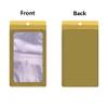 200PCS Resealable Bags with Clear Window,WINCUR Food Storage Smell Proof Resealable Holographic Bags for Small Business,Freshie Supplies,Candy Sample Jewelry Product,Party Favor view 3
