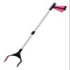 YHJCMBWLBBSH Grabber Reacher Tool, Reacher Grabber Tool, Steel Portable Pick Up Stick Strong Grip for Store Shelves(Light red) view 1