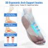 Plantar Fasciitis Relief Arch Support Insert Soft Gel Arch Pad Adhesive Orthotic Shoe Insole for Flat Feet & High Arch Support Cushions for Flats Sandals Trim to Fit, with Extra Sticky Tape - 2 Pairs view 3
