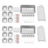 YSLoccbac Stainless Steel Food Serving Container with Lid and Nine Compartments for Fresh and Organized Fruit Storage view 2