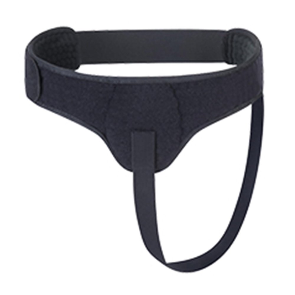 DJJYCTNM Left or Right Side Hernia Belts for Men, Inguinal Hernia Support for Men, Fully Adjustable to Relieve Discomfort(Black,Medium)