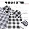 AVXINSOK 100 Sheets Black Gingham Tissue Paper 14 x 20 Inches Black and White Buffalo Plaid Gift Wrapping Checkered Tissue Paper for Gift Bags Wedding Birthday Halloween Party Packaging Crafts view 4