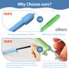 Abwehr Chewable Silicone Aroma Sticks, Fresh Breath Oral Fixation Aid, Calming Chewable Alternative for Smoke & Pen Biting Habitsmint view 4