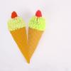 LONG XIN SERIES 2PCS Green Fake Ice Cream with Raspberry Prop for Display view 4