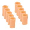 SOPOTUTU 5pairs Silicone Finger Protectors Comfortable Protective Sleeves for Writing Handwork and Everyday Use Finger Covers for Injury Prevention and Support view 1
