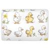 Cartoon Duck Extra Large Resuable Bed Underpads Highly Absorbent Crib Pee Mattress Pad Changing Travel Mattress for Toddler Kids 52" L x 34" W view 1