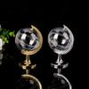 4 Pieces Candy Boxs Candy Case Globe-shaped Candy Container Plastic Treat Boxs Treat Container Gift Box Clear Jewelry Box Jewelry Storage Case for Wedding Birthday Party, Silver view 4