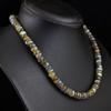YONKU Natural Labradorite Crystal Bead necklace, Healing Stone Stretch necklace, energy reiki 21 inch SN-YS-11499 view 2