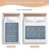 Cactus Pot Blue Extra Large Resuable Potty Training Pad Water Resistant Underpads Wetting Cover Breathable Pee Mats for Baby Boys Girls 52" L x 34" W view 4