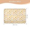 Small Yellow Sunflowers Extra Large Resuable Bed Underpads Waterproof Washable Pads for Bed Portable Incontinence Pads for Infant Toddler 52" L x 34" W view 2