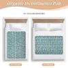 Green Cactus Pots Blue Extra Large Resuable Bed Underpads Highly Absorbent Potty Training Sheets Cover Anti-Lip Incontinence Pads for Toddler Kids 52" L x 34" W view 4