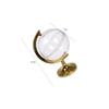 4 Pieces Candy Boxs Candy Case Globe-shaped Candy Container Plastic Treat Boxs Treat Container Gift Box Clear Jewelry Box Jewelry Storage Case for Wedding Birthday Party, Golden view 2