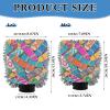 Colorful Cartoon Skateboard Car Wash Microfiber Mitt Scratch-Free Wash Mitt for Cars Car Detailing Gloves 2 Pack view 3