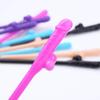 18pcs Bachelorette Party Pennis Straws Pack,Funny toys, disposable straws, multi-functional straws Funny Crazy Hen Drinking Naughty Favors (Pink) view 2