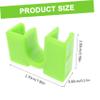 Healifty 5pcs Chopstick Training Clips Reusable Training Covers for Beginners Easy to Clean Convenient Helper for Non Chopstick view 2