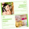 Healifty 5pcs Chopstick Training Clips Reusable Training Covers for Beginners Easy to Clean Convenient Helper for Non Chopstick view 4