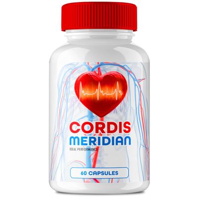 Cordis Meridian Advanced Blood Formula Capsules, Official Cordis Meridian Supplement Pills - Maximum Strength, All Natural Healthy Circulation & Stable Levels, CordisMeridian Reviews (60 Capsules)