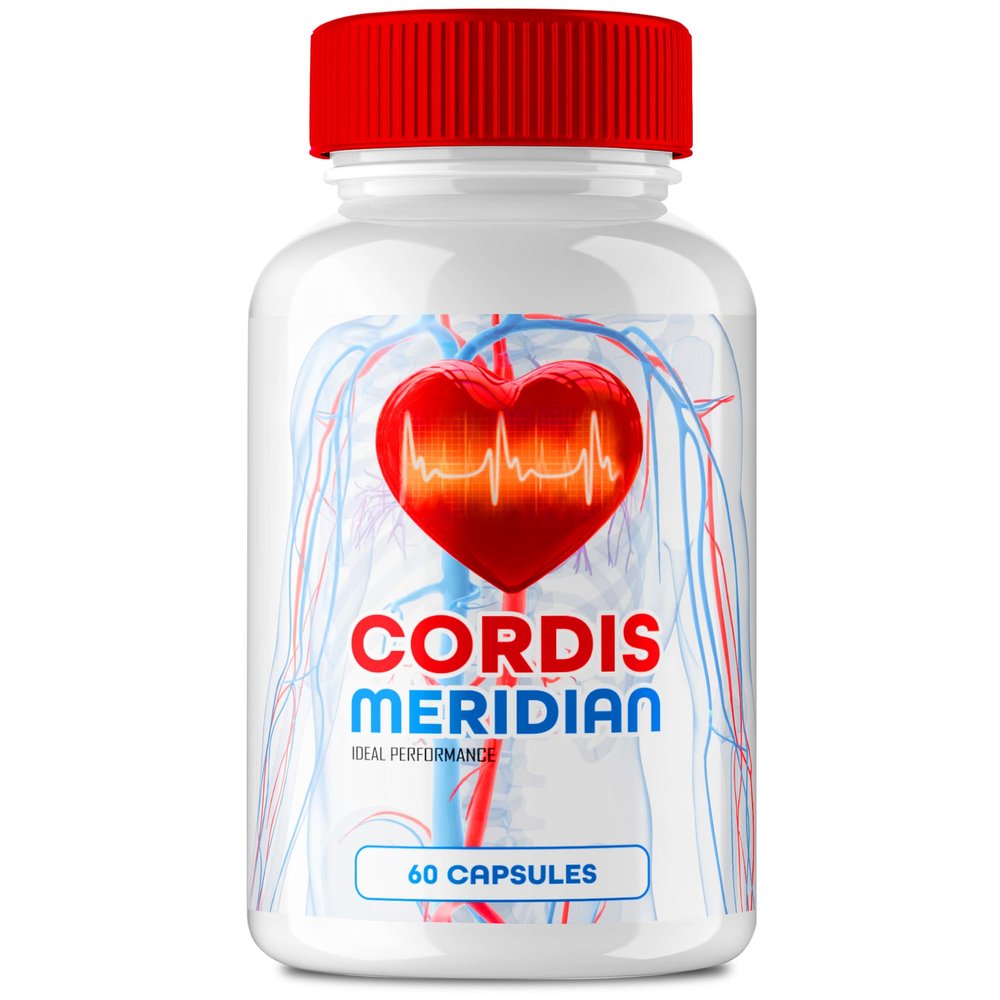 Cordis Meridian Advanced Blood Formula Capsules, Official Cordis Meridian Supplement Pills - Maximum Strength, All Natural Healthy Circulation & Stable Levels, CordisMeridian Reviews (60 Capsules)