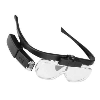 VALICLUD 1set Multifunctional Glass Led Lights for Reading Repair and Detailed Work Lightweight -Mounted Magnifier for Seniors and Hobbyists