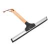 SHERCHPRY Shower Squeegee with Wooden Handle Durable Glass Wiper for Bathroom Shower Doors Windows and Car Cleaning Tool for Stubborn Stains view 1