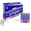 MOOCHI Propel Electrolyte Hydration Powder Packets - Zero Sugar, Refreshing Flavors (Raspberry Lemonade, Grape, Berry, Kiwi Strawberry) - 40 Pack for Instant Hydration Custom Bundled view 1
