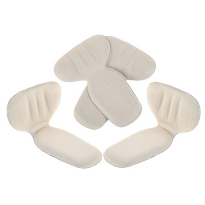 GALPADA 4pairs Shaped High Heels Cushion Pads Slip Protector for Women's Shoes Comfortable Foot Pads Antislip Technology