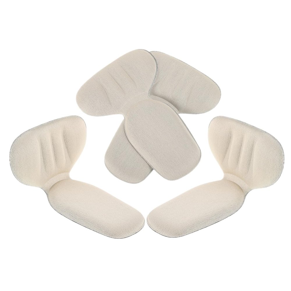 GALPADA 4pairs Shaped High Heels Cushion Pads Slip Protector for Women's Shoes Comfortable Foot Pads Antislip Technology