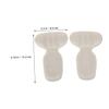 GALPADA 4pairs Shaped High Heels Cushion Pads Slip Protector for Women's Shoes Comfortable Foot Pads Antislip Technology view 2