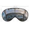 Airplane Cockpit Blackout Sleep Eye Mask, Ventilated Fabric, Adjustable Wearing Style, Zero Pressure Sleeping Mask Soft Skin Friendly Eyeshade for Women Men view 2