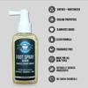 Game Face Natural Clear Foot Spray Serum, No-Mess Foot Care Spray Refreshes, Deodorizes, Moisturizes, & Cools Active Feet. Athletes Foot Prevention & Care, All Day Protection - 2 Fl. Oz view 2