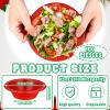 Layhit 100 Pcs Christmas Disposable Plastic Bowls 12 oz Serving Bowls view 2