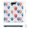 American Flag Independence Day Scale for Body Weight Bathroom Digital Body Weight High Precision Scale for Home Office view 2
