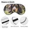 Cute Dachshund Blackout Sleep Eye Mask, Ventilated Fabric, Adjustable Wearing Style, Zero Pressure Sleeping Mask Soft Skin Friendly Eyeshade for Women Men view 3
