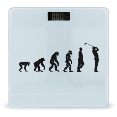 Golf Evolution Golfers & Golf Players Scale for Body Weight Bathroom Digital Body Weight High Precision Scale for Home Office