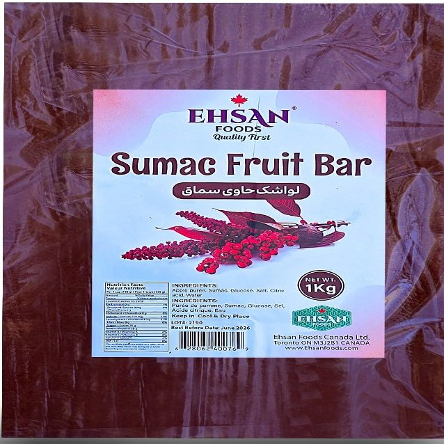 Lavashak Sheet Ehsan 1kg Multiple Flavor (Sumac)