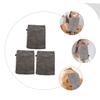WRITWAA 3Pcs Microfiber Facial Cleaning Gloves Set Portable Makeup Remover Mitts for Comfortable Face Cleansing for Daily Skin Care and Bathing view 3