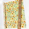 2 Roll Reusable Beeswax Wrap 13'' x 39'' for Kitchen StorageEco-Friendly Sustainable Food Storage Wraps for Sandwich, Cheese, Fruit, Bread, Snacks (sunflower) view 1