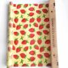 2 Roll Reusable Beeswax Wrap 13'' x 39'' for Kitchen StorageEco-Friendly Sustainable Food Storage Wraps for Sandwich, Cheese, Fruit, Bread, Snacks (strawberry) view 1
