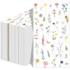 200PCS Wildflower Napkins Spring Summer Party Decorations Disposable Floral Butterfly Paper Napkin Guest Cocktail Napkin Bathroom Hand Towels for Birthday Wedding Bridal Baby Shower Tea Party Supplies view 1